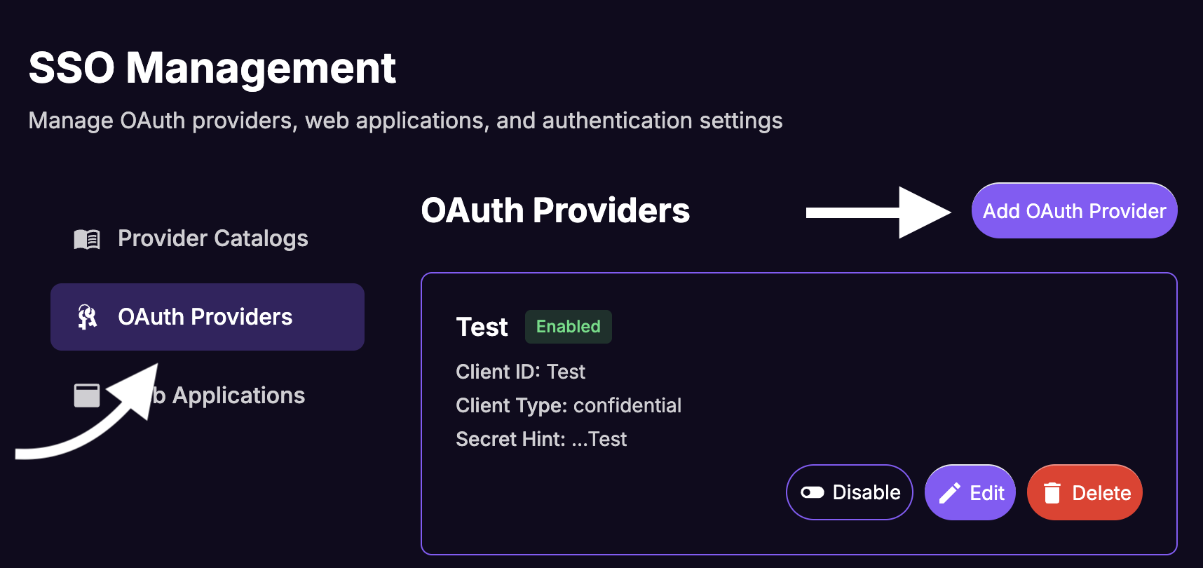 OAuth Providers